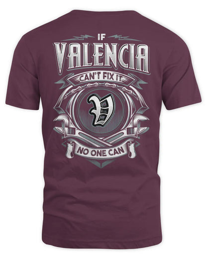 VALENCIA AP81-K4-626 - Personalized Ahmed Quote Apparel “If Ahmed Can't Fix It, No One Can” - Unisex Standard T-Shirt - Maroon