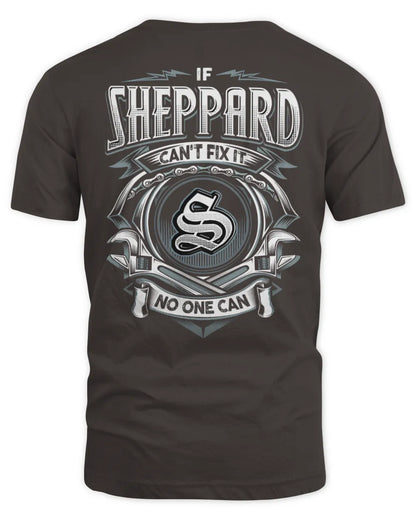 SHEPPARD AP81-K4-626 - Personalized Ahmed Quote Apparel “If Ahmed Can't Fix It, No One Can” - Unisex Standard T-Shirt - Dark Chocolate