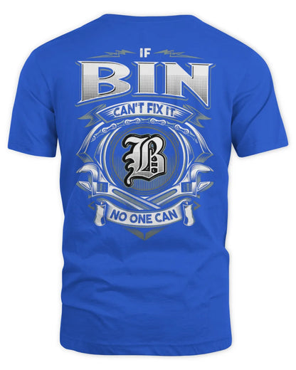 BIN AP81-K4-626 - Personalized Ahmed Quote Apparel “If Ahmed Can't Fix It, No One Can” - Unisex Standard T-Shirt - Royal
