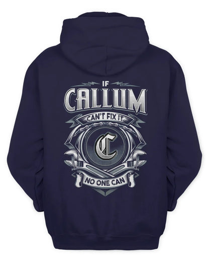 CALLUM AP81-K4-626 - Personalized Ahmed Quote Apparel “If Ahmed Can't Fix It, No One Can” - Unisex Hoodie - Navy