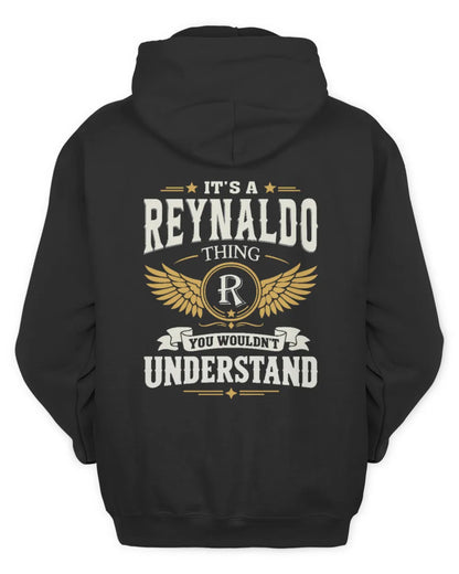 REYNALDO KT06-M008 It’s a [NAME] Thing – You Wouldn’t Understand | Personalized Vintage T-Shirt - Unisex Hoodie - Black