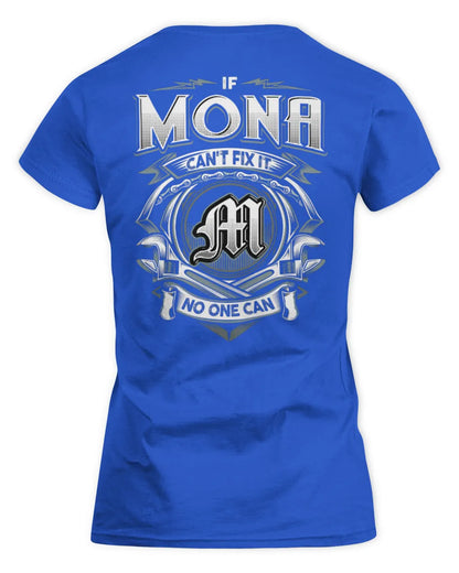 MONA AP81-K4-626 - Personalized Ahmed Quote Apparel “If Ahmed Can't Fix It, No One Can” - Women's Standard T-Shirt - Royal
