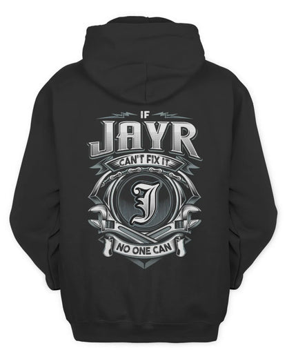 JAYR AP81-K4-626 - Personalized Ahmed Quote Apparel “If Ahmed Can't Fix It, No One Can” - Unisex Hoodie - Black