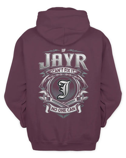 JAYR AP81-K4-626 - Personalized Ahmed Quote Apparel “If Ahmed Can't Fix It, No One Can” - Unisex Hoodie - Maroon