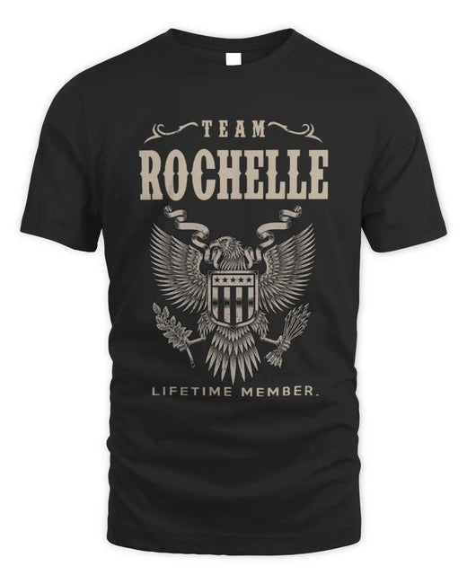 ROCHELLE TP06-K82 – Personalized Classic Style Apparel “Team NAME Lifetime Member”