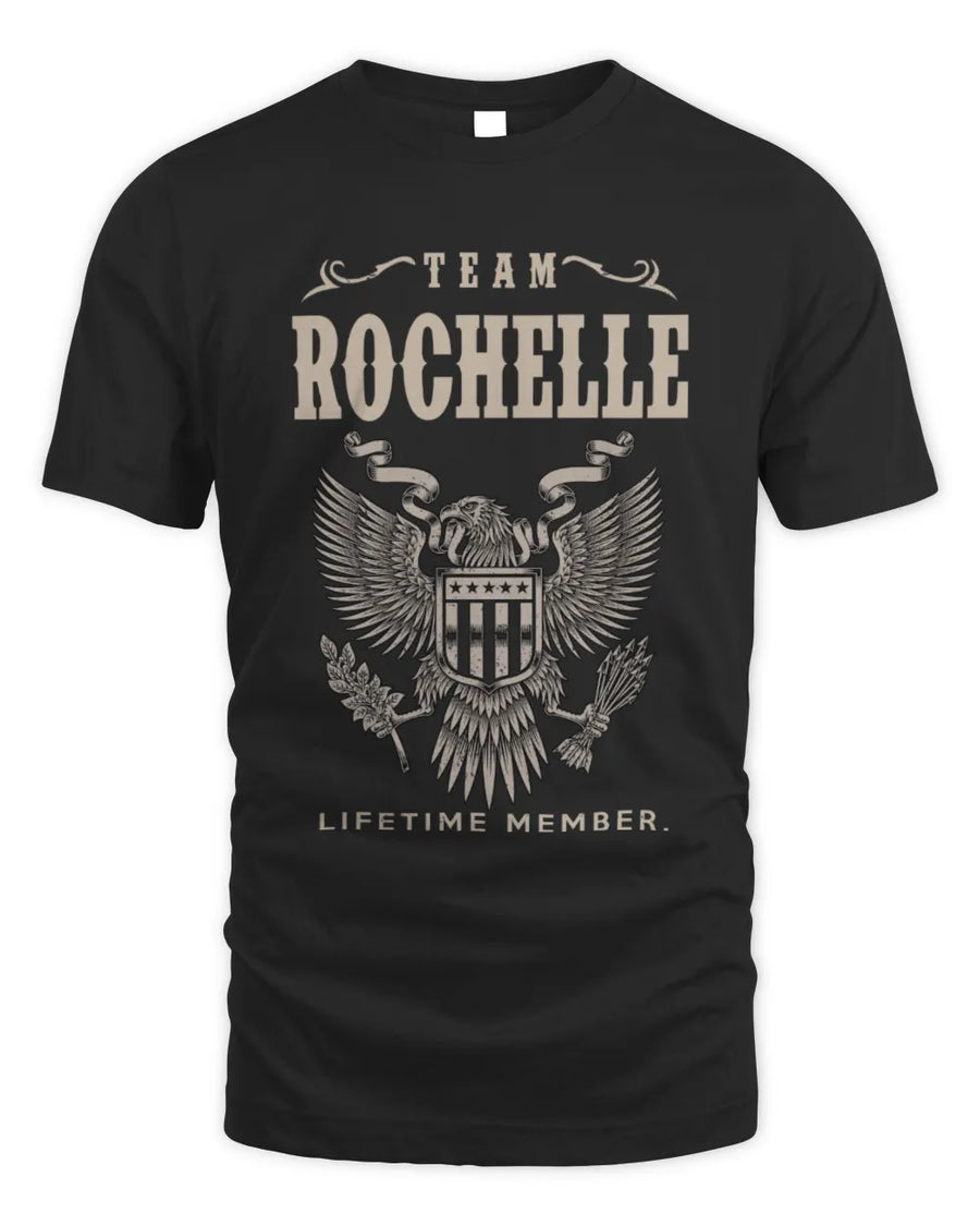 ROCHELLE TP06-K82 – Personalized Classic Style Apparel “Team NAME Lifetime Member”