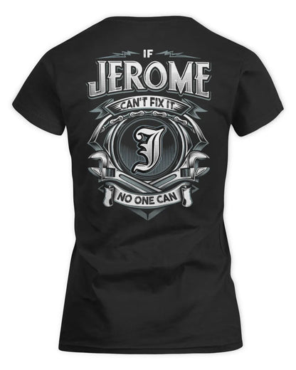 JEROME AP81-K4-626 - Personalized Ahmed Quote Apparel “If Ahmed Can't Fix It, No One Can” - Women's Standard T-Shirt - Black