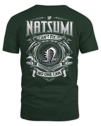 NATSUMI AP81-K4-626 - Personalized Ahmed Quote Apparel “If Ahmed Can't Fix It, No One Can” - Unisex Standard T-Shirt - Forest Green