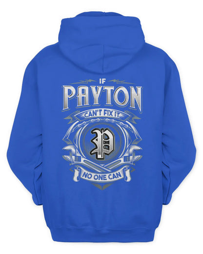 PAYTON AP81-K4-626 - Personalized Ahmed Quote Apparel “If Ahmed Can't Fix It, No One Can” - Unisex Hoodie - Royal