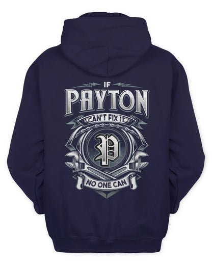 PAYTON AP81-K4-626 - Personalized Ahmed Quote Apparel “If Ahmed Can't Fix It, No One Can” - Unisex Hoodie - Navy