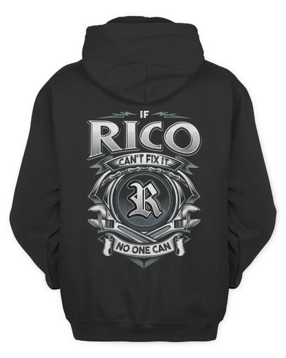 RICO AP81-K4-626 - Personalized Ahmed Quote Apparel “If Ahmed Can't Fix It, No One Can” - Unisex Hoodie - Black