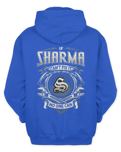 SHARMA AP81-K4-626 - Personalized Ahmed Quote Apparel “If Ahmed Can't Fix It, No One Can” - Unisex Hoodie - Royal