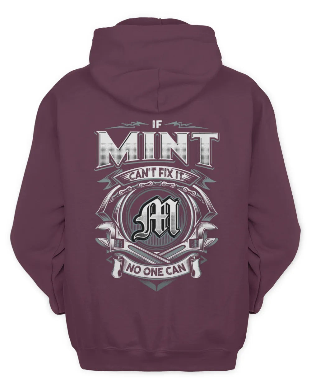 MINT AP81-K4-626 - Personalized Ahmed Quote Apparel “If Ahmed Can't Fix It, No One Can” - Unisex Hoodie - Maroon
