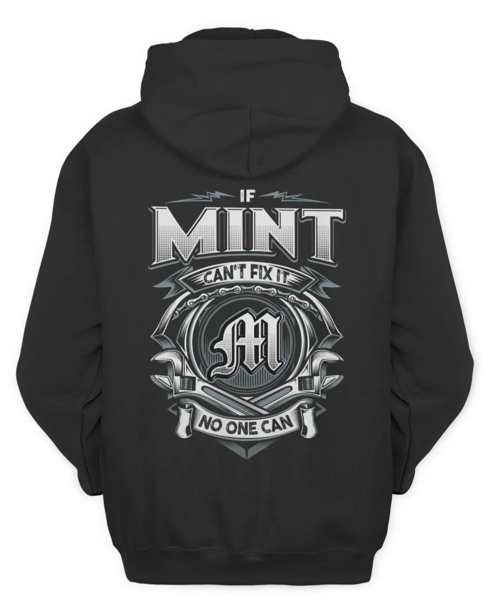 MINT AP81-K4-626 - Personalized Ahmed Quote Apparel “If Ahmed Can't Fix It, No One Can” - Unisex Hoodie - Black
