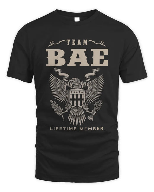 BAE TP06-K82 – Personalized Classic Style Apparel “Team NAME Lifetime Member”