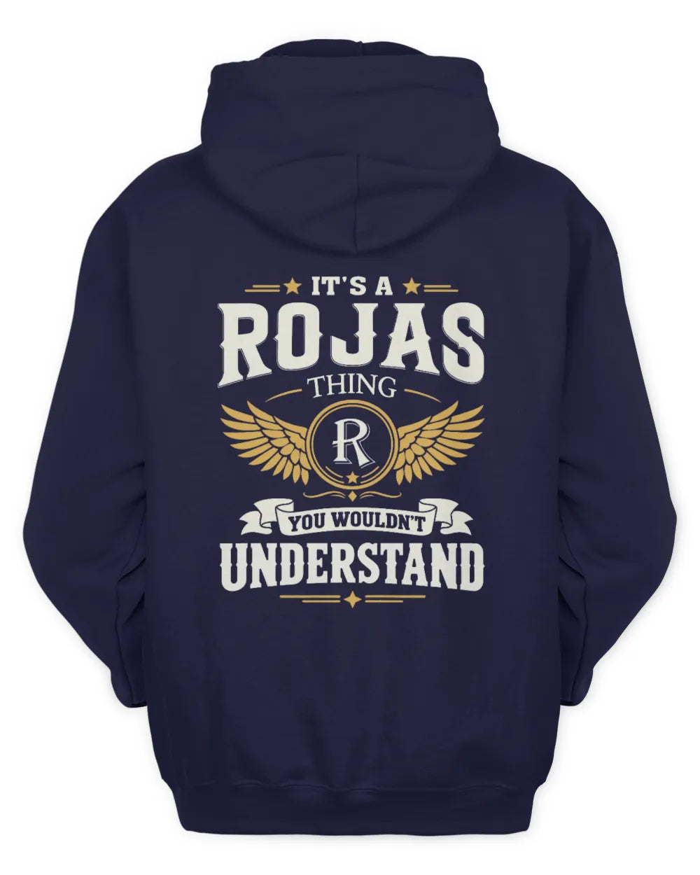 ROJAS KT06-M008 It’s a [NAME] Thing – You Wouldn’t Understand | Personalized Vintage T-Shirt - Unisex Hoodie - Navy