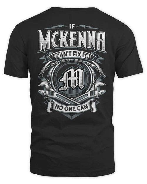 MCKENNA AP81-K4-626 - Personalized Ahmed Quote Apparel “If Ahmed Can't Fix It, No One Can” - Unisex Standard T-Shirt - Black