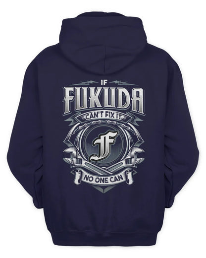 FUKUDA AP81-K4-626 - Personalized Ahmed Quote Apparel “If Ahmed Can't Fix It, No One Can” - Unisex Hoodie - Navy