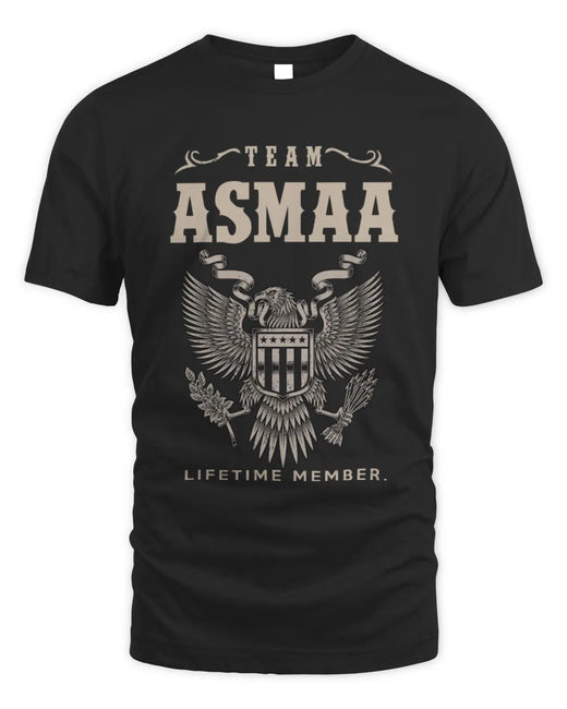 ASMAA TP06-K82 – Personalized Classic Style Apparel “Team NAME Lifetime Member”