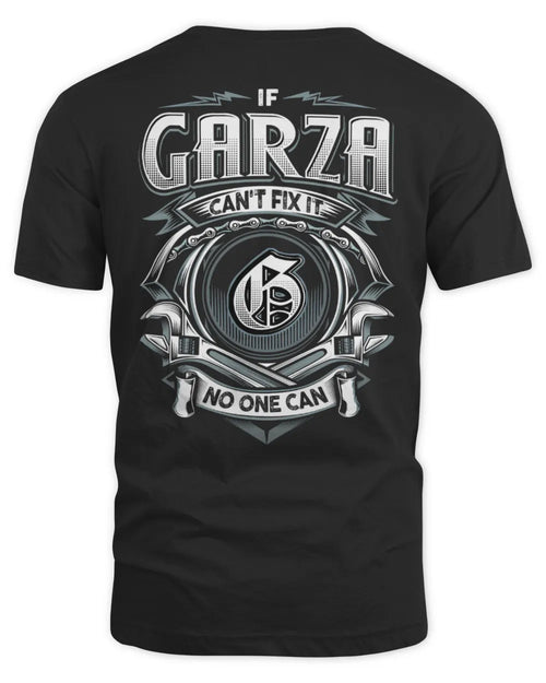 GARZA AP81-K4-626 - Personalized Ahmed Quote Apparel “If Ahmed Can't Fix It, No One Can” - Unisex Standard T-Shirt - Black
