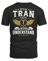 TRAN KT06-M008 It’s a [NAME] Thing – You Wouldn’t Understand | Personalized Vintage T-Shirt - Unisex Standard T-Shirt - Black