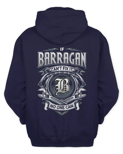 BARRAGAN AP81-K4-626 - Personalized Ahmed Quote Apparel “If Ahmed Can't Fix It, No One Can” - Unisex Hoodie - Navy