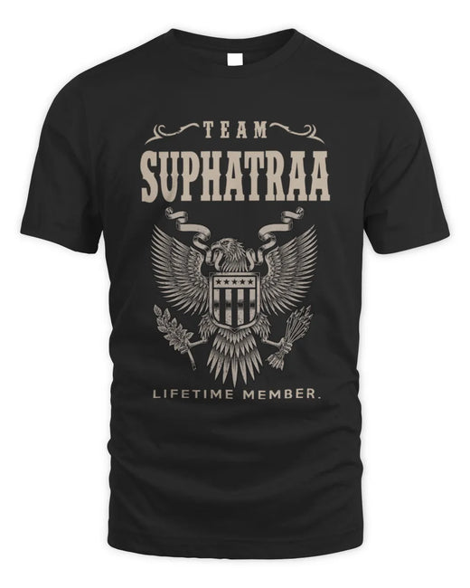 SUPHATRAA TP06-K82 – Personalized Classic Style Apparel “Team NAME Lifetime Member”