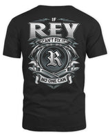 REY AP81-K4-626 - Personalized Ahmed Quote Apparel “If Ahmed Can't Fix It, No One Can” - Unisex Standard T-Shirt - Black