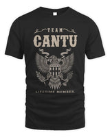 CANTU TP06-K82 – Personalized Classic Style Apparel “Team NAME Lifetime Member” - Unisex Standard T-Shirt - Black