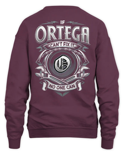 ORTEGA AP81-K4-626 - Personalized Ahmed Quote Apparel “If Ahmed Can't Fix It, No One Can” - Unisex Sweatshirt - Maroon