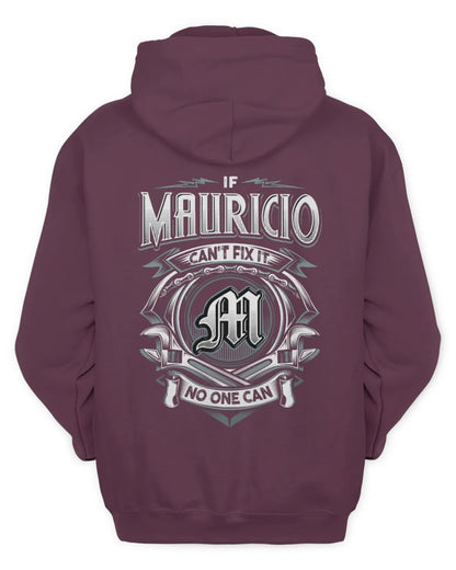 MAURICIO AP81-K4-626 - Personalized Ahmed Quote Apparel “If Ahmed Can't Fix It, No One Can” - Unisex Hoodie - Maroon
