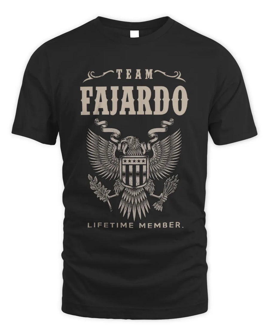 FAJARDO TP06-K82 – Personalized Classic Style Apparel “Team NAME Lifetime Member”