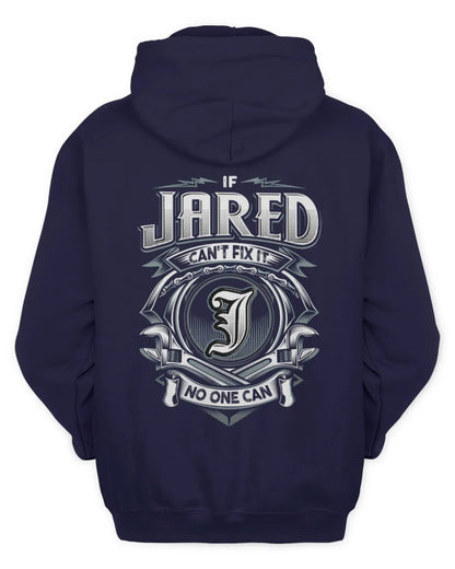 JARED AP81-K4-626 - Personalized Ahmed Quote Apparel “If Ahmed Can't Fix It, No One Can” - Unisex Hoodie - Navy