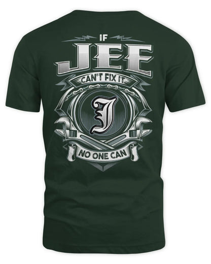JEE AP81-K4-626 - Personalized Ahmed Quote Apparel “If Ahmed Can't Fix It, No One Can” - Unisex Standard T-Shirt - Forest Green