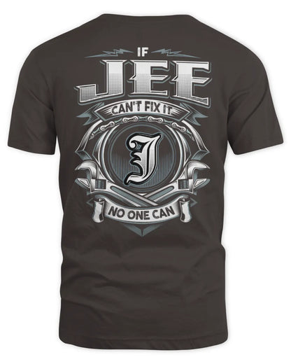 JEE AP81-K4-626 - Personalized Ahmed Quote Apparel “If Ahmed Can't Fix It, No One Can” - Unisex Standard T-Shirt - Dark Chocolate