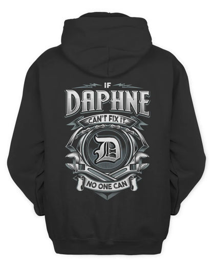 DAPHNE AP81-K4-626 - Personalized Ahmed Quote Apparel “If Ahmed Can't Fix It, No One Can” - Unisex Hoodie - Black