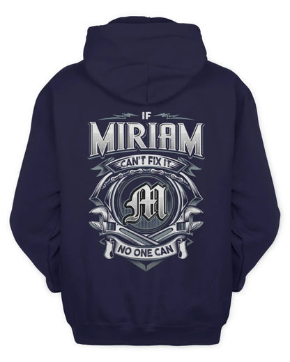 MIRIAM AP81-K4-626 - Personalized Ahmed Quote Apparel “If Ahmed Can't Fix It, No One Can” - Unisex Hoodie - Navy