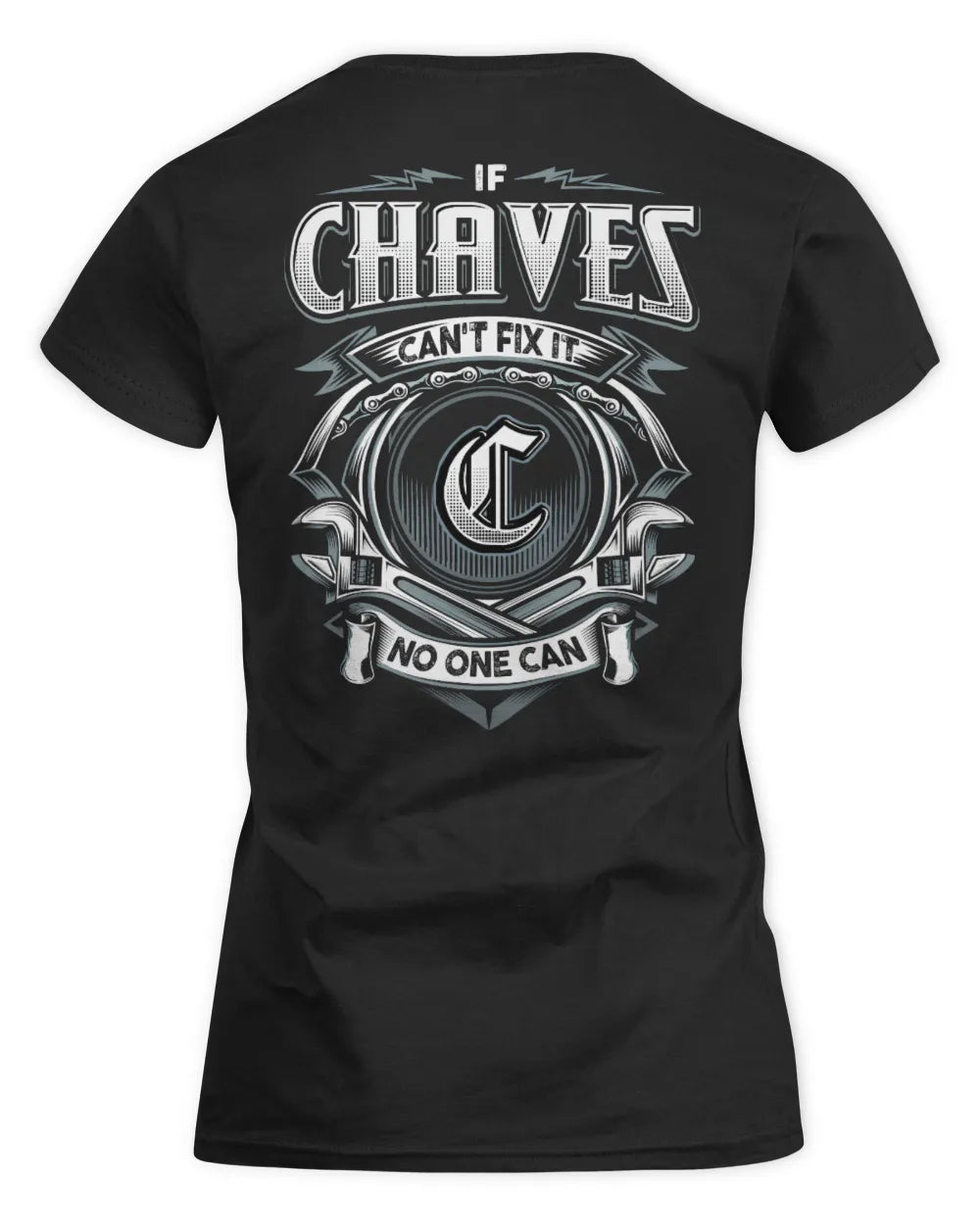 CHAVES AP81-K4-626 - Personalized Ahmed Quote Apparel “If Ahmed Can't Fix It, No One Can” - Women's Standard T-Shirt - Black