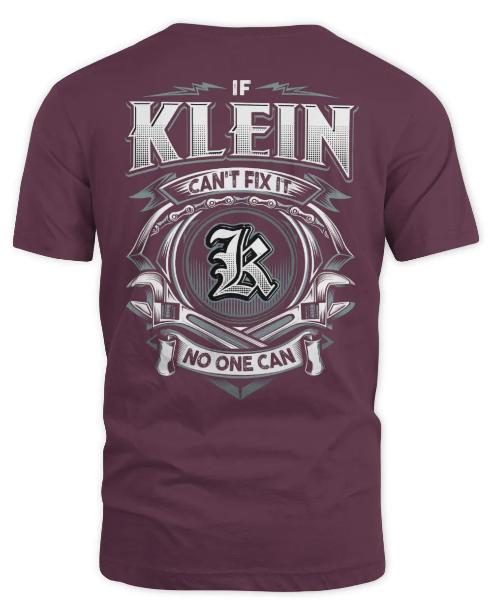 KLEIN AP81-K4-626 - Personalized Ahmed Quote Apparel “If Ahmed Can't Fix It, No One Can” - Unisex Standard T-Shirt - Maroon