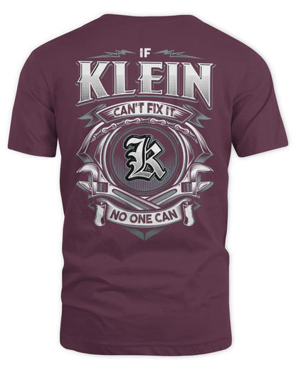KLEIN AP81-K4-626 - Personalized Ahmed Quote Apparel “If Ahmed Can't Fix It, No One Can” - Unisex Standard T-Shirt - Maroon