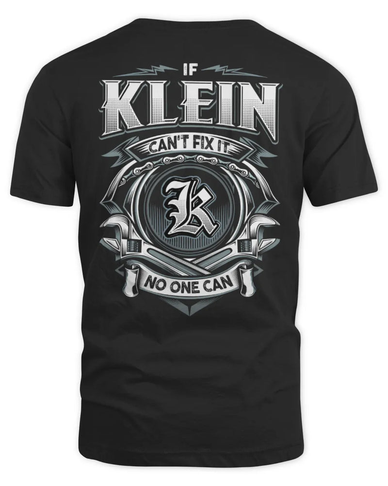 KLEIN AP81-K4-626 - Personalized Ahmed Quote Apparel “If Ahmed Can't Fix It, No One Can” - Unisex Standard T-Shirt - Black