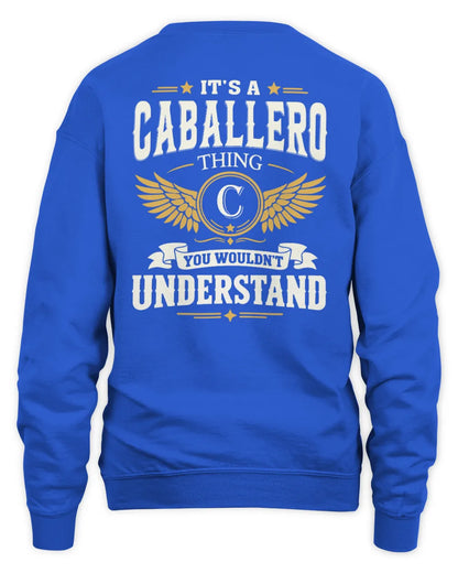 CABALLERO KT06-M008 It’s a [NAME] Thing – You Wouldn’t Understand | Personalized Vintage T-Shirt - Unisex Sweatshirt - Royal