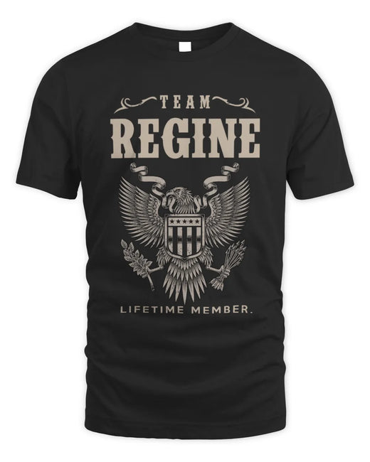 REGINE TP06-K82 – Personalized Classic Style Apparel “Team NAME Lifetime Member”