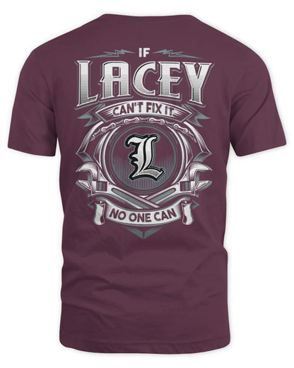 LACEY AP81-K4-626 - Personalized Ahmed Quote Apparel “If Ahmed Can't Fix It, No One Can” - Unisex Standard T-Shirt - Maroon
