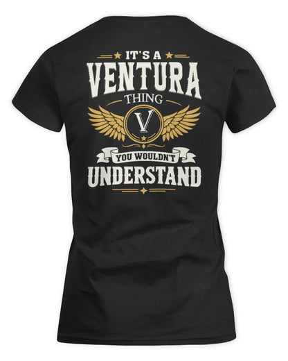 VENTURA KT06-M008 It’s a [NAME] Thing – You Wouldn’t Understand | Personalized Vintage T-Shirt - Women's Standard T-Shirt - Black