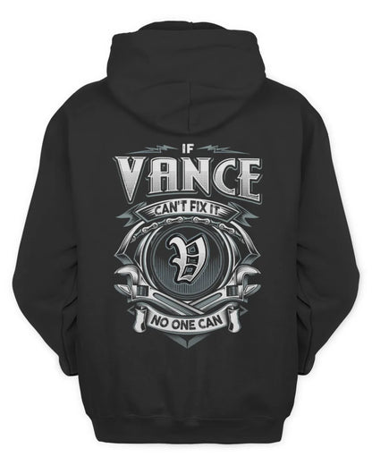 VANCE AP81-K4-626 - Personalized Ahmed Quote Apparel “If Ahmed Can't Fix It, No One Can” - Unisex Hoodie - Black