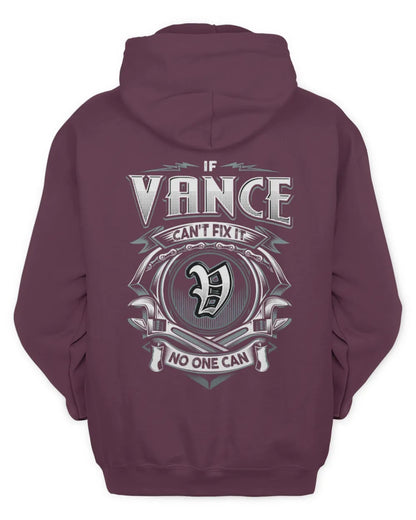 VANCE AP81-K4-626 - Personalized Ahmed Quote Apparel “If Ahmed Can't Fix It, No One Can” - Unisex Hoodie - Maroon