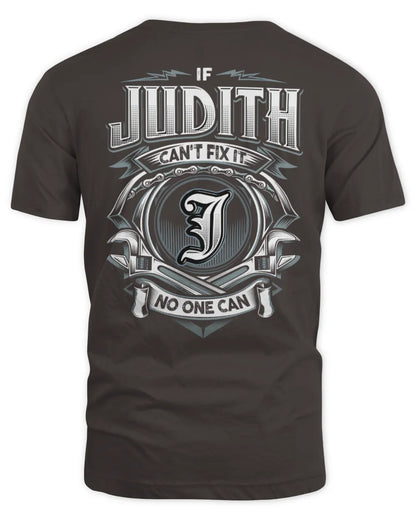 JUDITH AP81-K4-626 - Personalized Ahmed Quote Apparel “If Ahmed Can't Fix It, No One Can” - Unisex Standard T-Shirt - Dark Chocolate