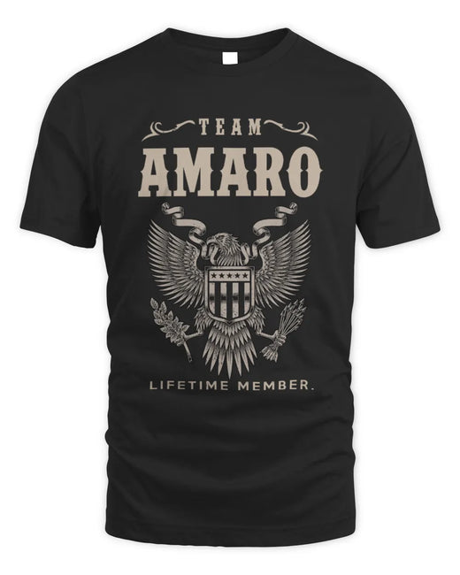 AMARO TP06-K82 – Personalized Classic Style Apparel “Team NAME Lifetime Member”