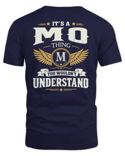 MO KT06-M008 It’s a [NAME] Thing – You Wouldn’t Understand | Personalized Vintage T-Shirt - Unisex Standard T-Shirt - Navy